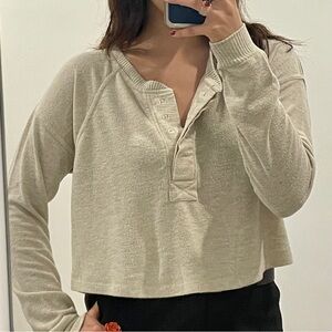 XS Cream BP Thin Sweater